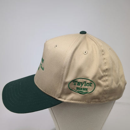 Otto 5 Panel Beige Green One Size Taylor Farms Deli Prepared Foods Snapback Hat