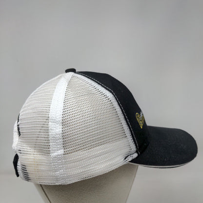 Reliable Asphalt Products Strapback Mesh Back Trucker Hat Black OSFA