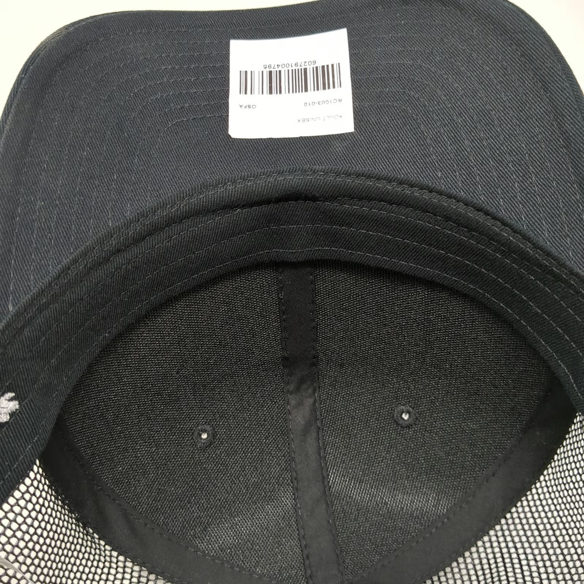 Nike Caldwell Night Rodeo 100th Anniversary Trucker Hat Black OSFM Snapback Mesh