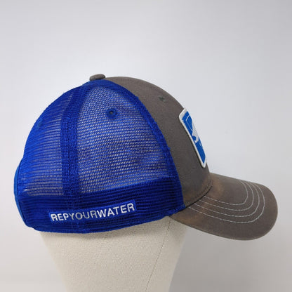Montana Rep Your Water Snapback Trucker Hat Multi One Size Adjustable Mesh Back