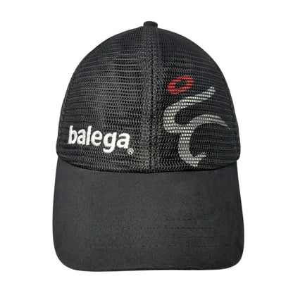 Balega Snapback Trucker Hat Black One Size Mesh Back Solid Boco Gear