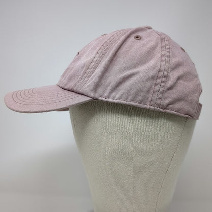 Adidas Baseball Cap Pink One Size Slideback Trefoil Logo Cotton Adjustable Hat