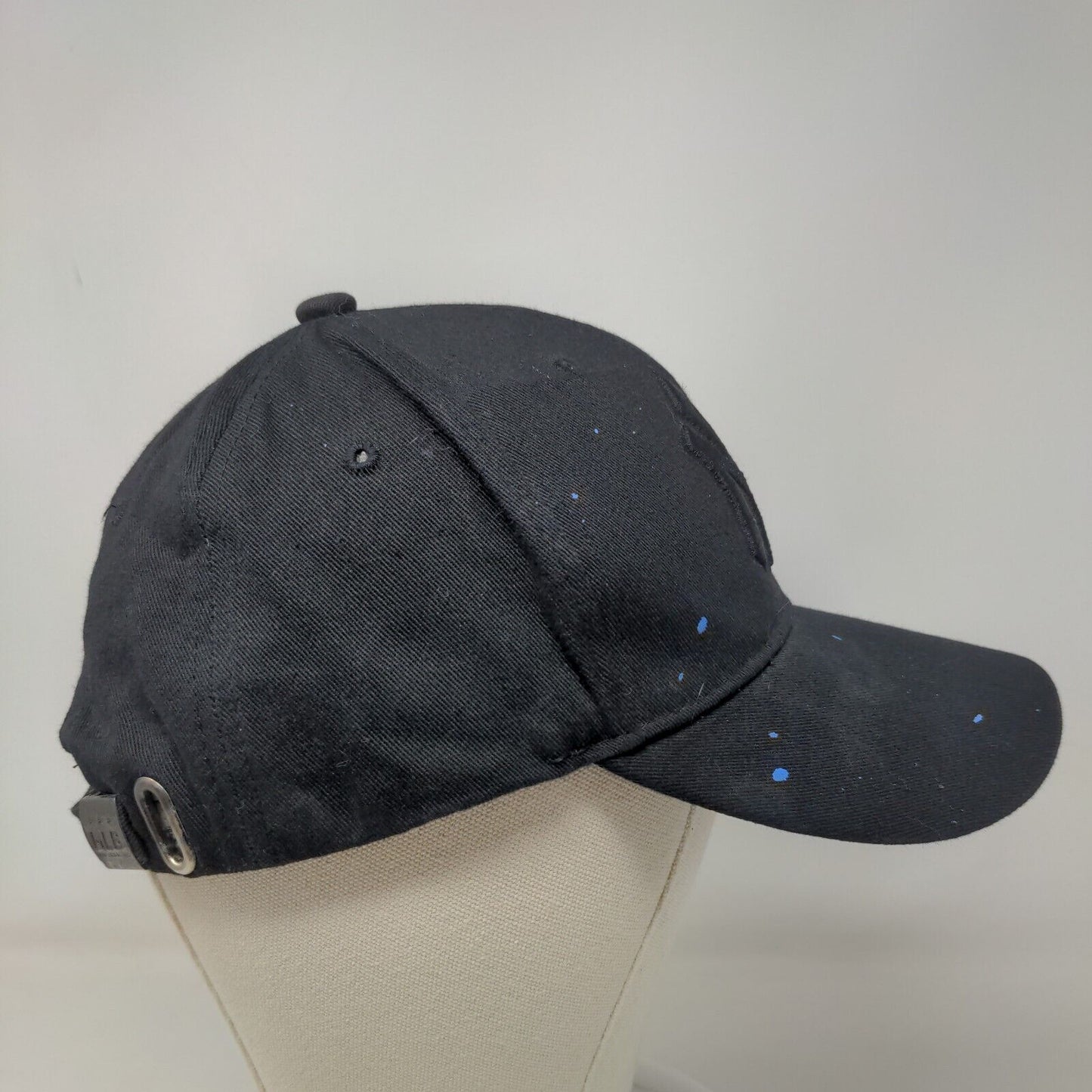 MLB Men's Slideback Hat Black Adjustable Embroidered New York Yankees Logo