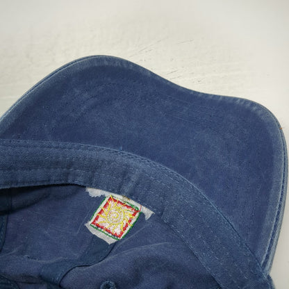 OTTO Baseball Cap Blue One Size Puerto Vallarta Mexico Sun Slideback Strap Hat