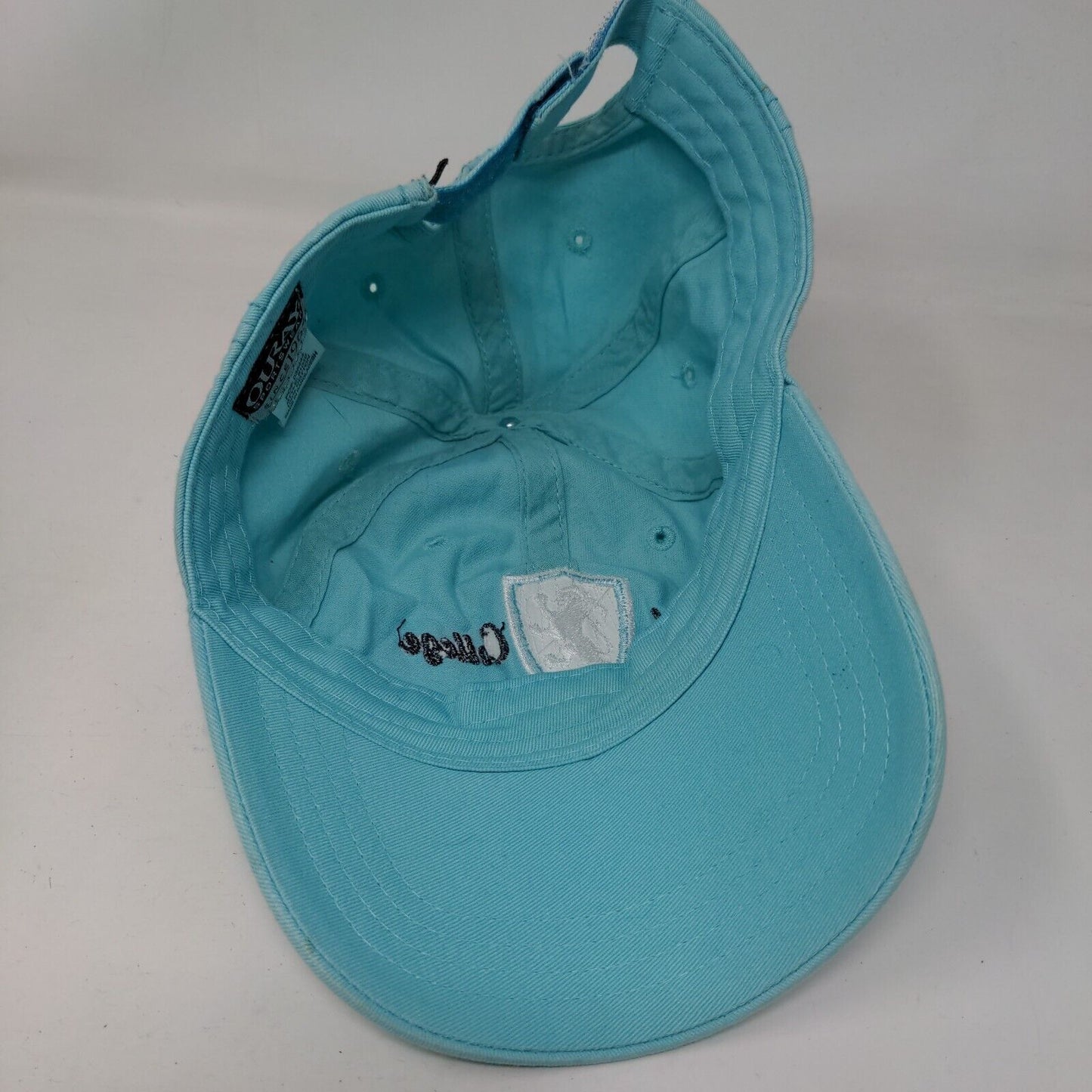 Flagler College Strapback Hat Blue One Size Embroidered 6 Panel Ouray