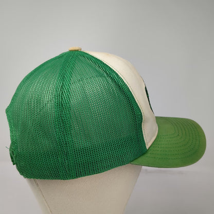 Bass Pro Shops Trucker Hat Green One Size Mesh Snapback Fishing Logo Adjustable