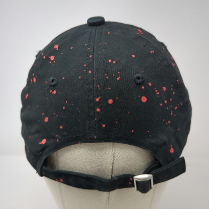 Friday the 13th Baseball Cap Black One Size Blood Splatter Jason Voorhees Hat