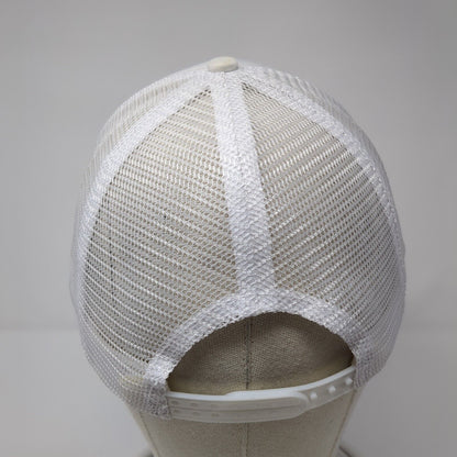 Kansas City Snapback Trucker Hat White One Size Adjustable Mesh Back Rope