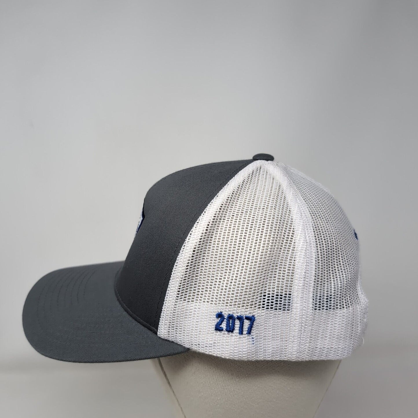 Jason Hawkins Memorial Snapback Trucker Hat Gray OS Mesh Back Bronco Motors