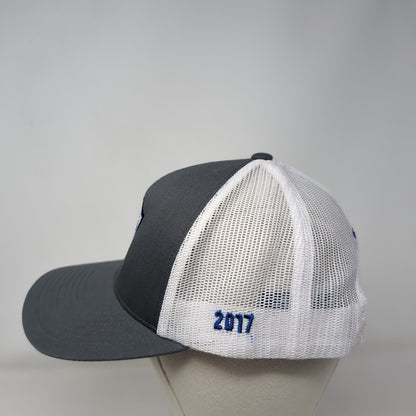 Jason Hawkins Memorial Snapback Trucker Hat Gray OS Mesh Back Bronco Motors