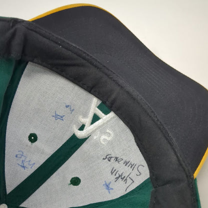 Oakland Athletics MLB OC Sports Baseball Cap Green Yellow One Size Embroidered