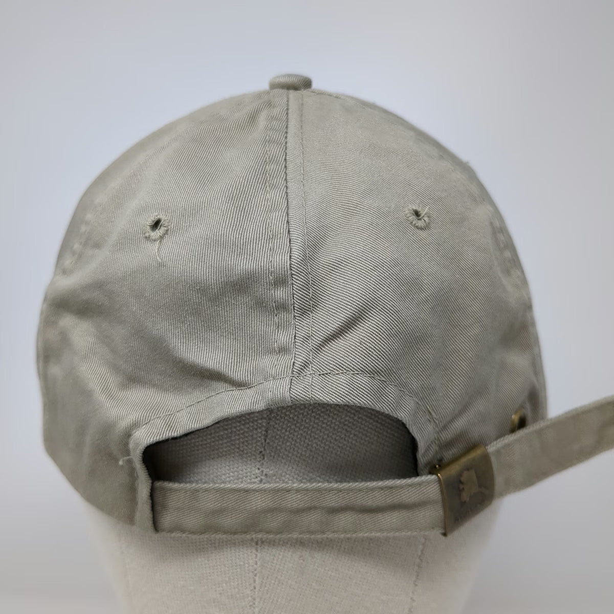 Arctic Circle Enterprises Hike Alaska Mountain Logo Beige Baseball Cap One Size