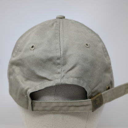 Arctic Circle Enterprises Hike Alaska Mountain Logo Beige Baseball Cap One Size