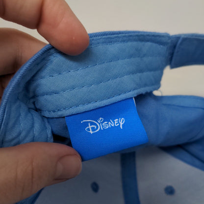 Stitch Ear Strapback Hat Blue One Size Adjustable Vent Holes Disney