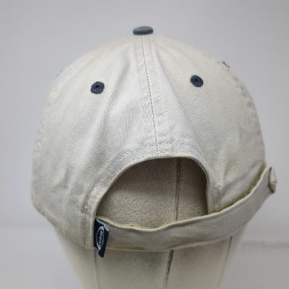Ouray Baseball Cap Beige Blue OSFM Badlands South Dakota Bison Embroidered Hat