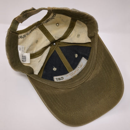 Western States CAT Strapback Hat Digital Camo One Size Embroidered