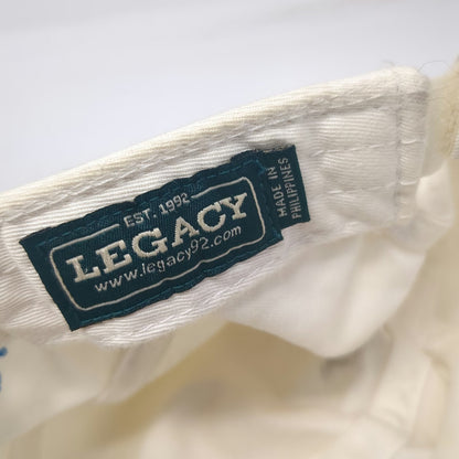 Legacy Army Cap White One Size Sunriver Oregon Resort Strapback Cotton Hat