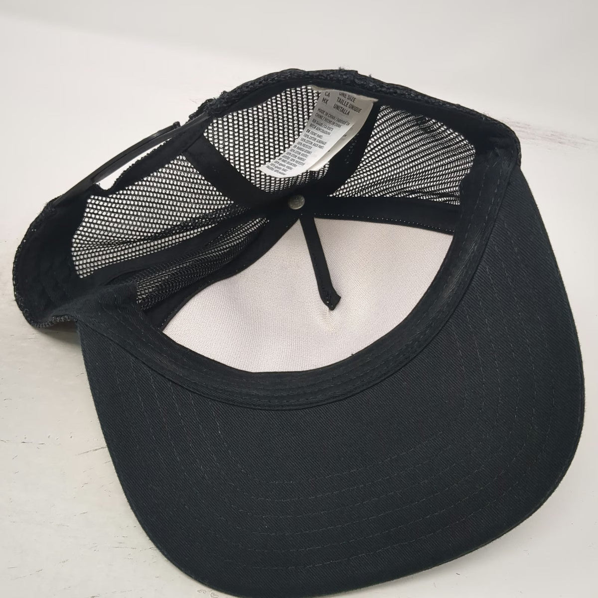 American Eagle Trucker Hat Black One Size Coca-Cola Ice Cold Sunshine Snapback