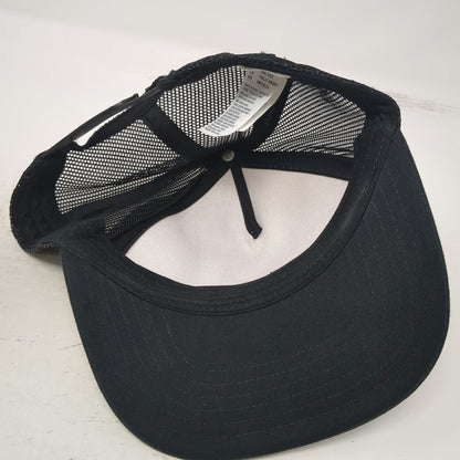 American Eagle Trucker Hat Black One Size Coca-Cola Ice Cold Sunshine Snapback