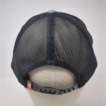 Great Divide Brewing Co Snapback Trucker Hat Gray One Size Mesh Back