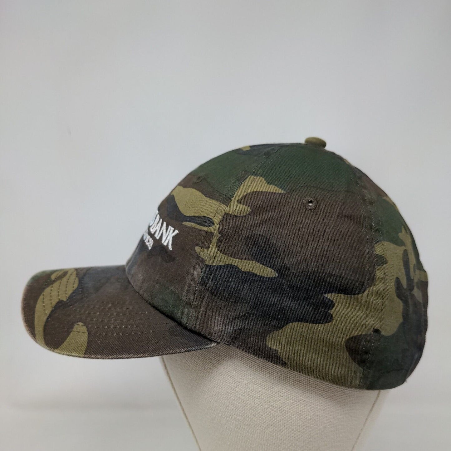 Ameris Bank Mortgage Services Strapback Hat Camouflage OSFA Embroidered