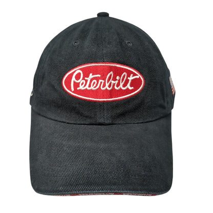 Peterbilt Of Sioux City Body Shop Strapback Hat Black OS Adjustable Embroidered