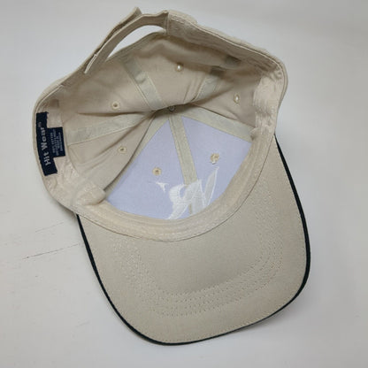 R|W Investment Management Strapback Hat Tan One Size Adjustable Hit Wear Cotton