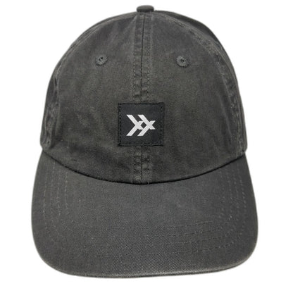 Fabletics Baseball Cap Gray One Size Checkerboard Strap Adjustable Cotton Hat