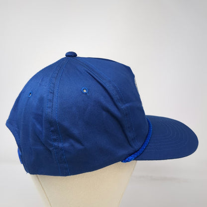 YoungAn Hat Trucker Blue One Size Chevrolet Genuine Logo Rope Snapback Hat