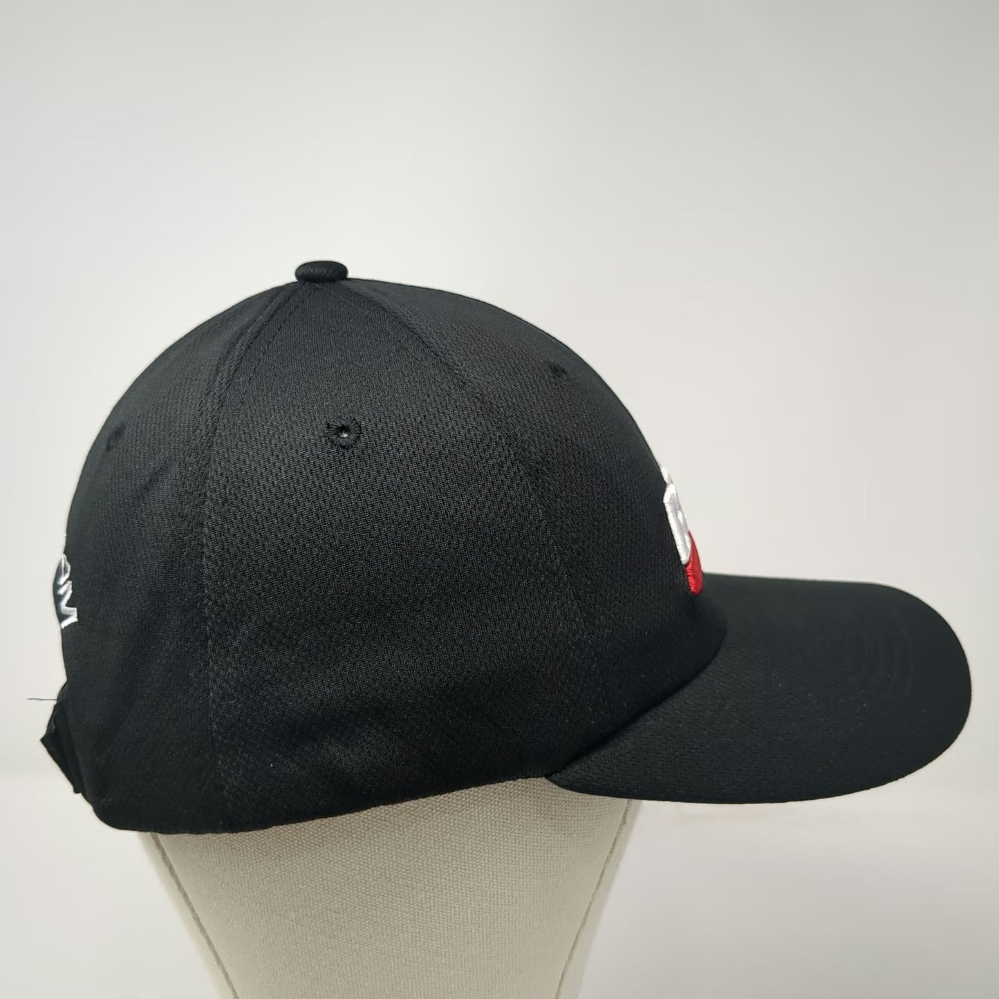 Borla Baseball Cap Black One Size Strapback Performance Polyester Exhaust Hat
