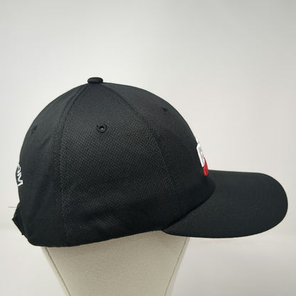 Borla Baseball Cap Black One Size Strapback Performance Polyester Exhaust Hat