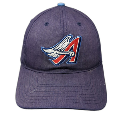 California Angels MLB Twins Enterprise Snapback Blue One Size Wing A Stars Hat