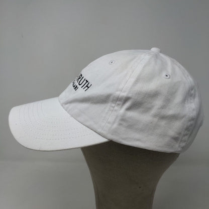 Carruth Cellars Men's Slideback Hat White Embroidered Logo 100% Cotton