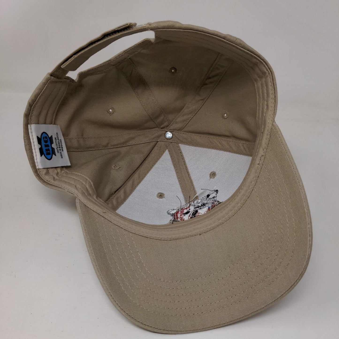 Williston Shooters Club Strapback Hat Tan One Size Adjustable Embroidered BIG X