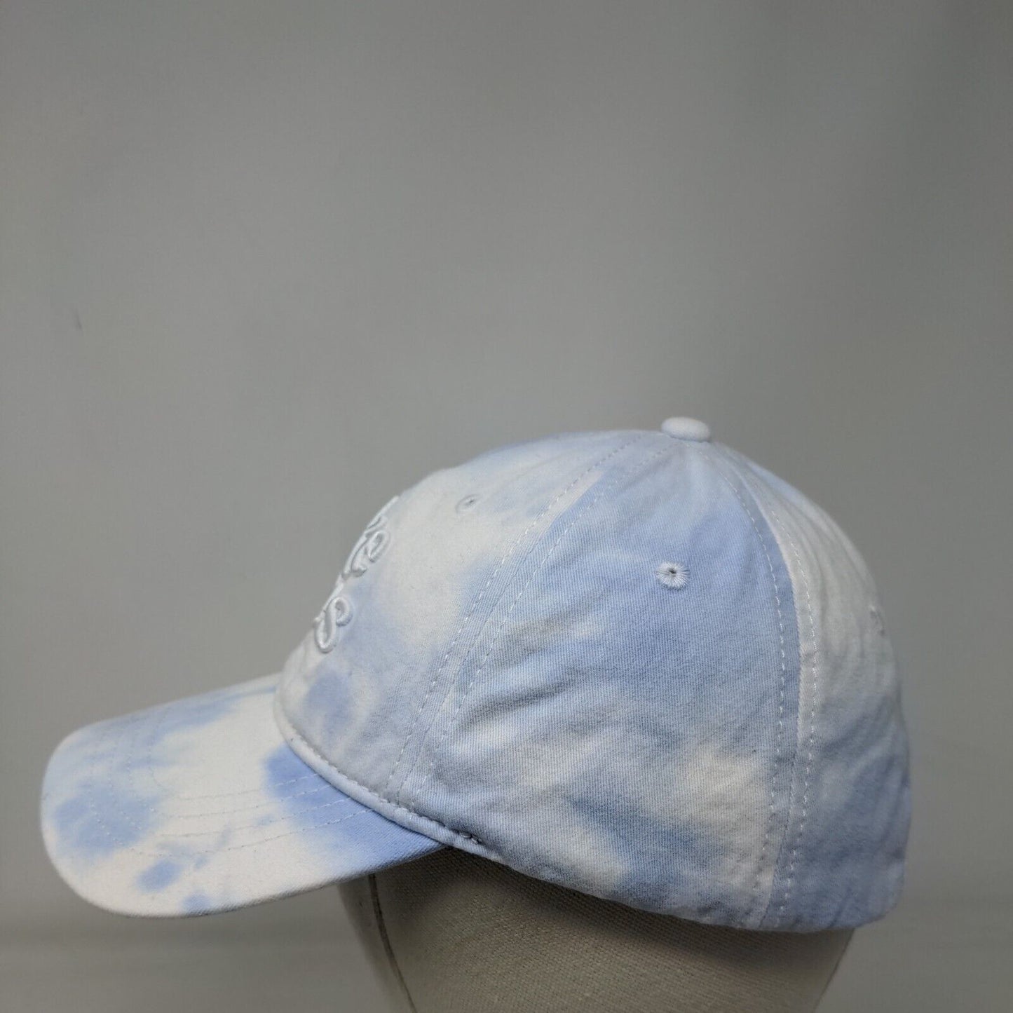 Lake Vibes Slideback Hat Multicolor OSFM Adjustable Embroidered Tie Dye 6 Panel