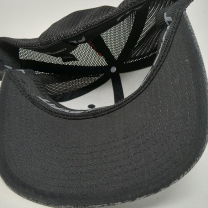 Port Authority Baseball Cap Gray XL Commercial Tire Mesh Back Flexfit Hat
