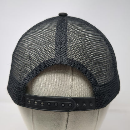 Motley Crue Final Tour All Bad Things Trucker Hat Black One Size Snapback Mesh