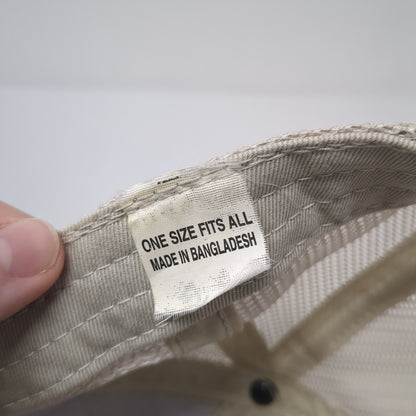 Clark The Forklift Strapback Trucker Hat Brown One Size Adjustable Mesh Back