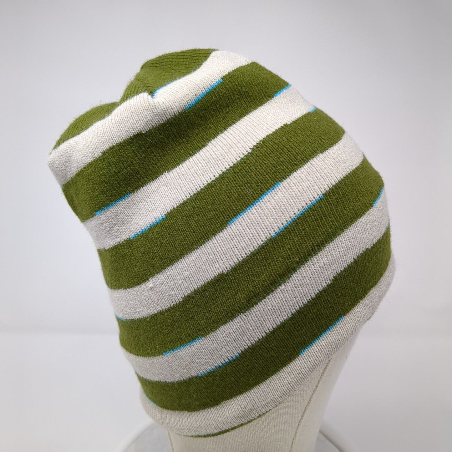 Bula Knit Beanie Hat Multicolor One Size Striped Acrylic Stretch