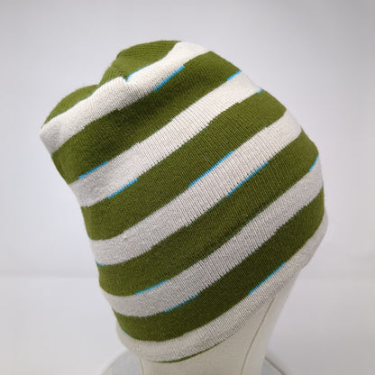 Bula Knit Beanie Hat Multicolor One Size Striped Acrylic Stretch