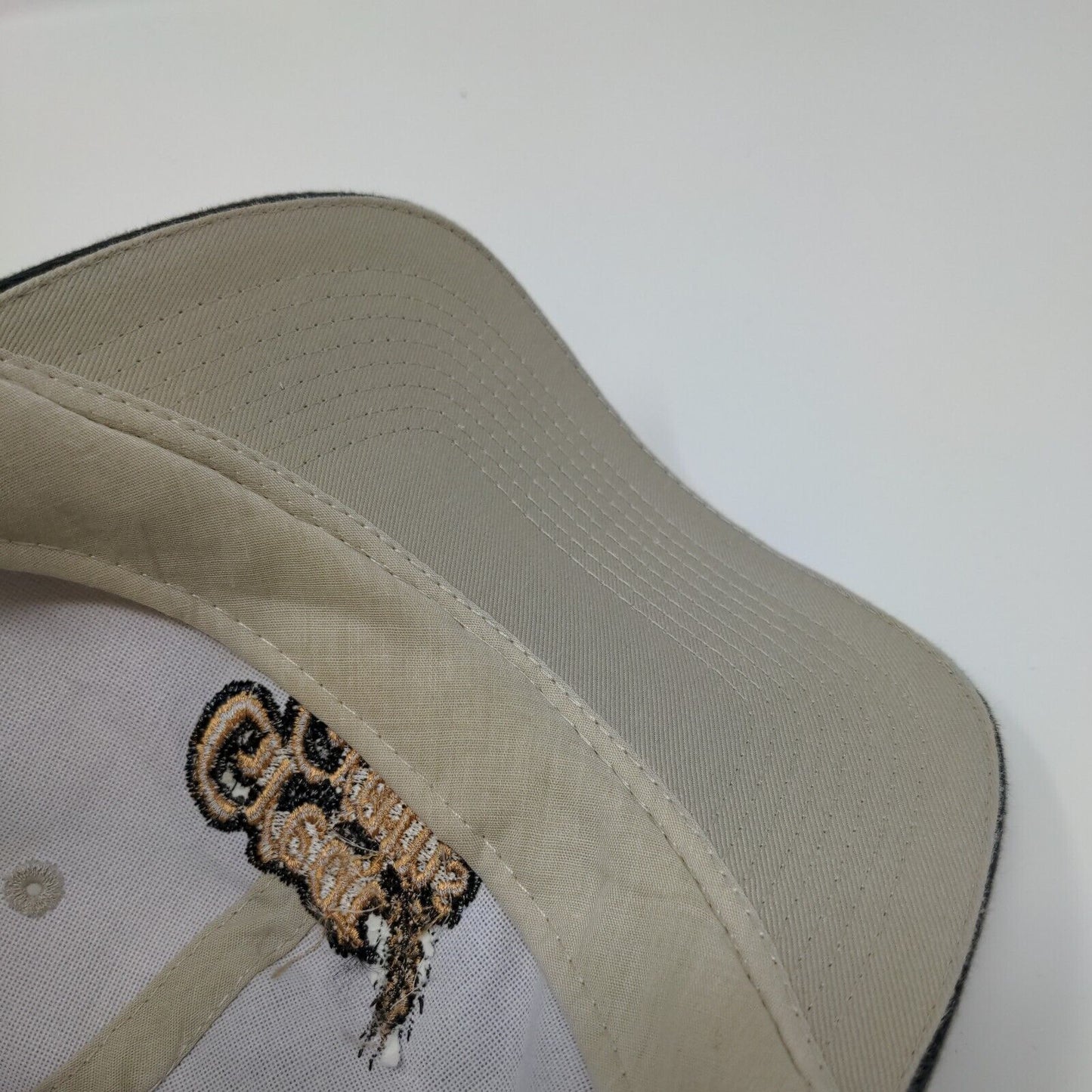 Great Grains Bakery Strapback Hat Tan OSFA Embroidered Port & Company