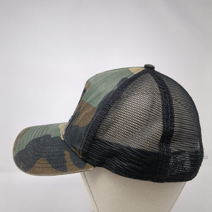 GLR Engineers Snapback Trucker Hat Camouflage OSFA Adjustable Mesh Back New Era