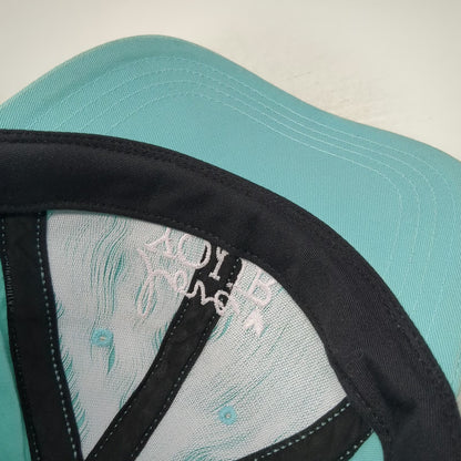 Love Your Melon Baseball Cap Blue One Size Made in USA Slideback Heart Logo Hat