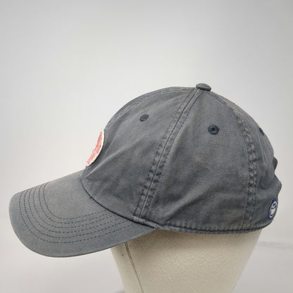 Life is Good Baseball Cap Gray One Size Slideback Cotton Embroidered Patch Hat