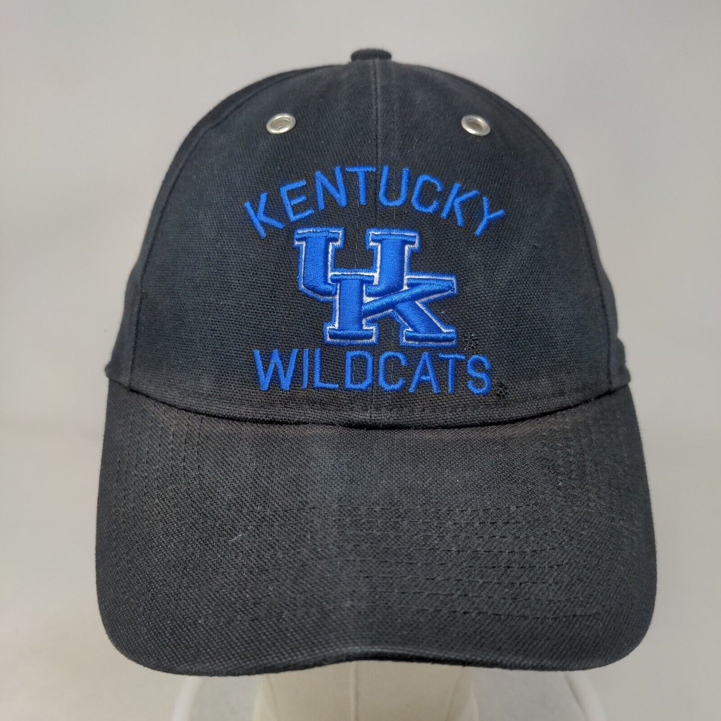 Kentucky Wildcats Fitted Hat Black Blue Nike Legacy 91 Dri Fit Logo NCAA