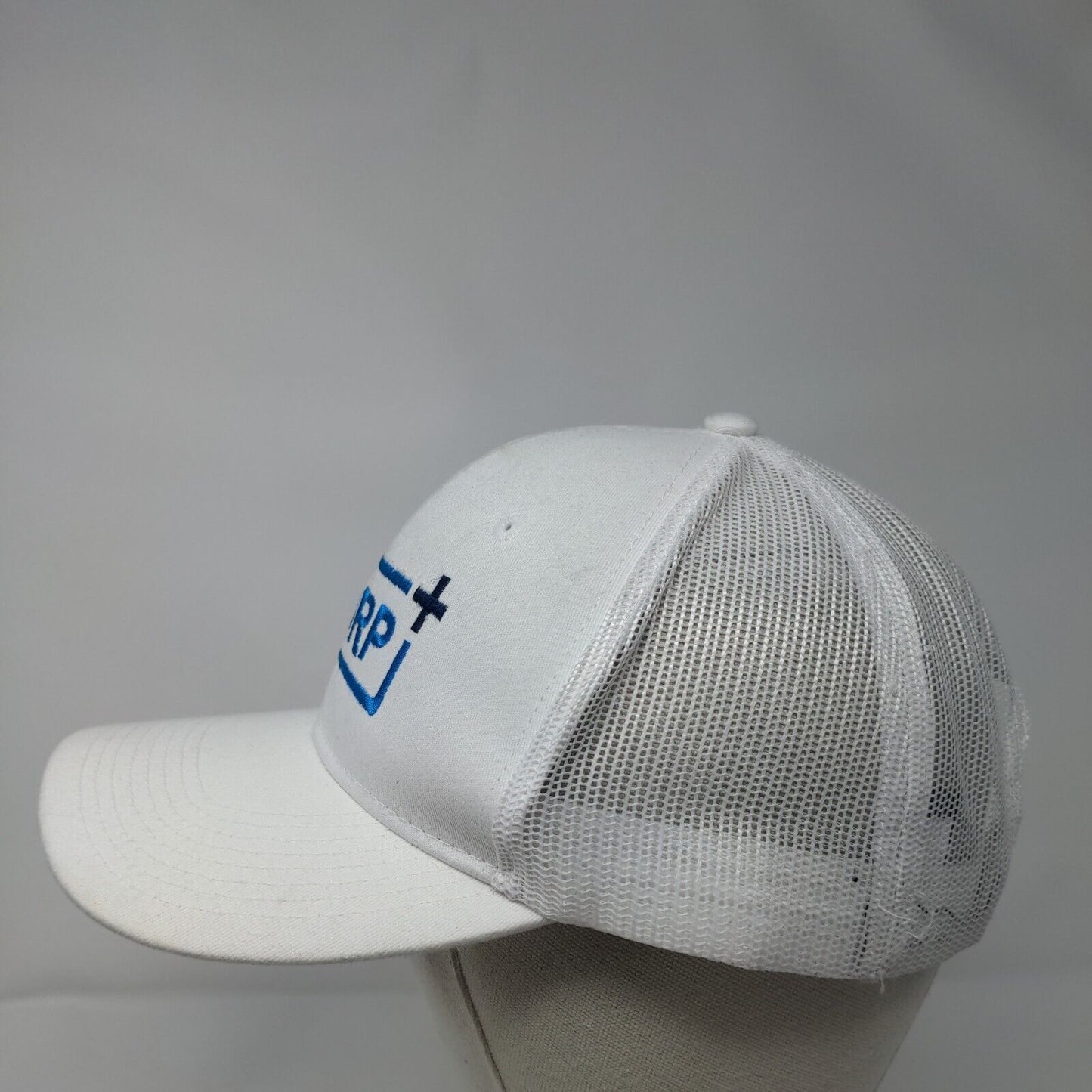 Corp+ Motel Studio 6 Snapback Trucker Hat White One Size Mesh Back