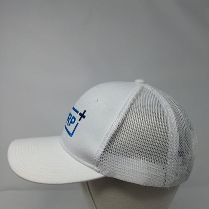 Corp+ Motel Studio 6 Snapback Trucker Hat White One Size Mesh Back