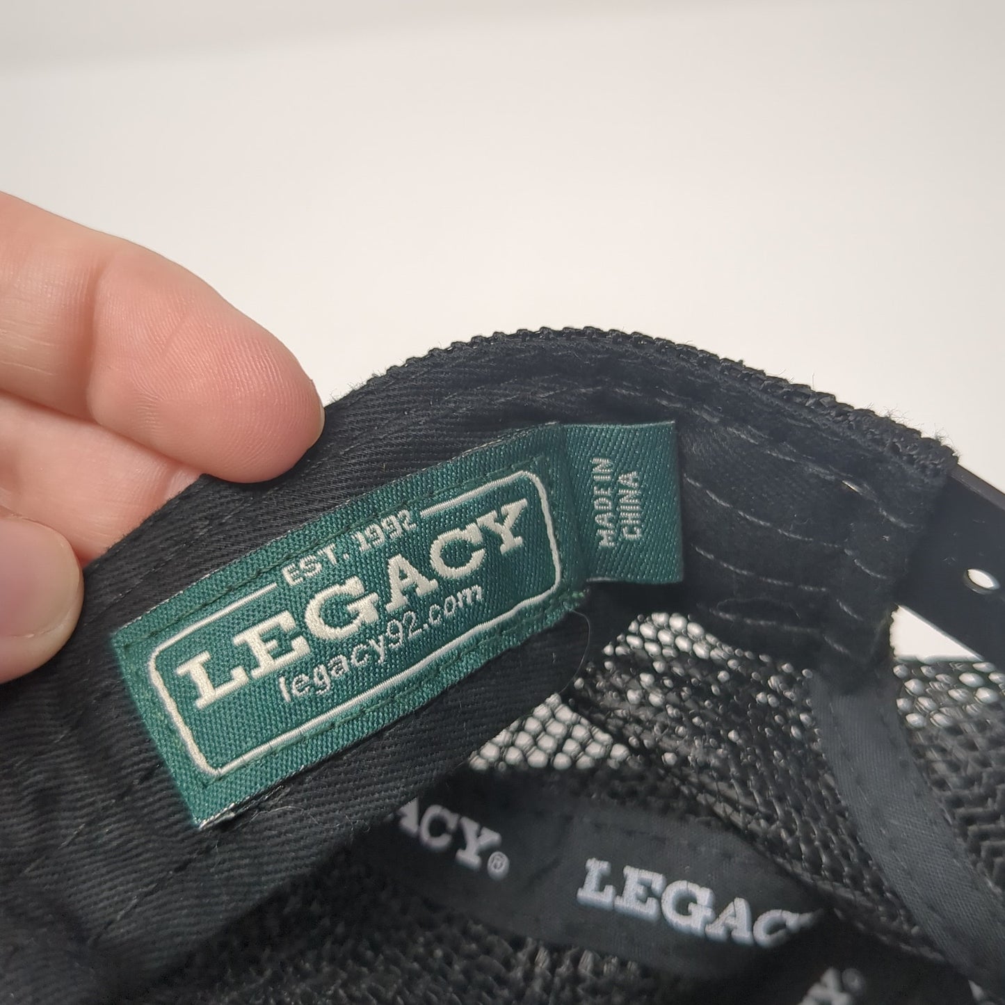 Bosso Smart Lighting Snapback Trucker Hat Black One Size Mesh Back Legacy