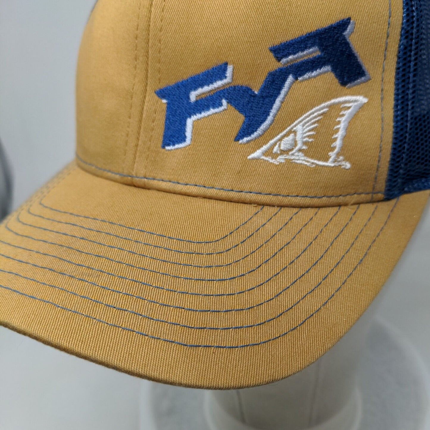 FYF Snapback Trucker Hat Multicolor One Size Adjustable Mesh Back Richardson
