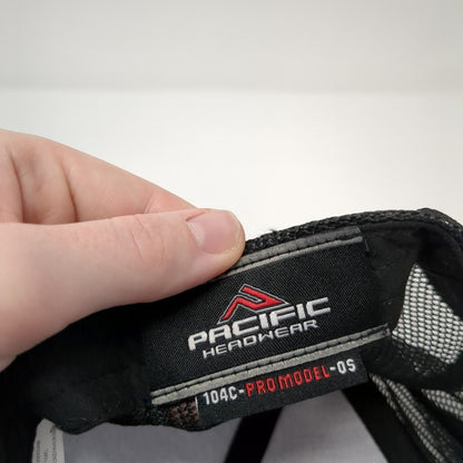 Heat Baseball Snapback Trucker Hat Black One Size Pacific Headwear